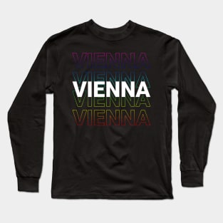 Vienna - Kinetic Style Long Sleeve T-Shirt